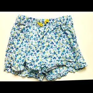 Mini Boden. Sweet floral shorts with pockets.